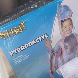 Pterodactyl pink costume 3t-4t